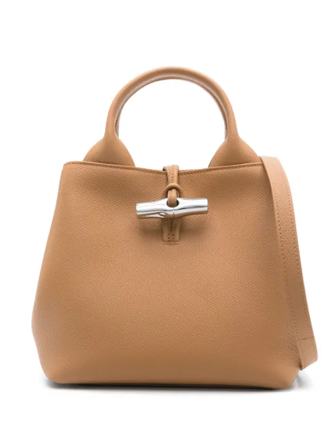 Longchamp Le Roseau S handbag Brown 10273HFP371