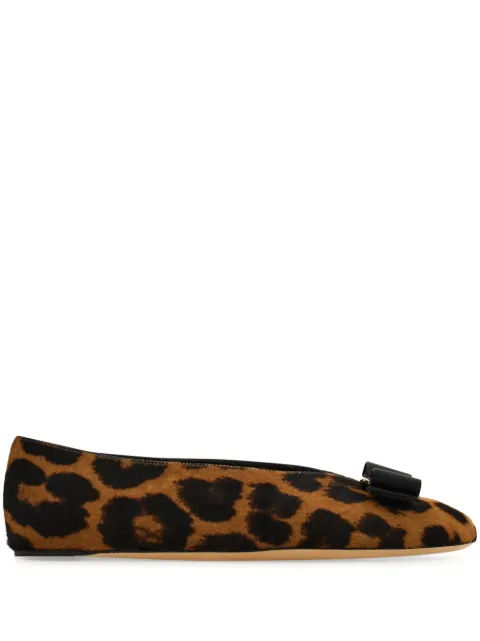 Ferragamo Vara ballerina shoes Brown 781750