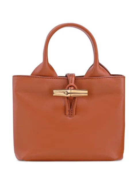 Longchamp XS Le Roseau handbag Brown 10278HGCM11
