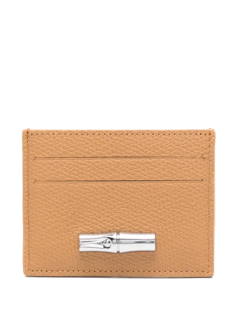 Longchamp Le Roseau card holder Brown L3218HFP371