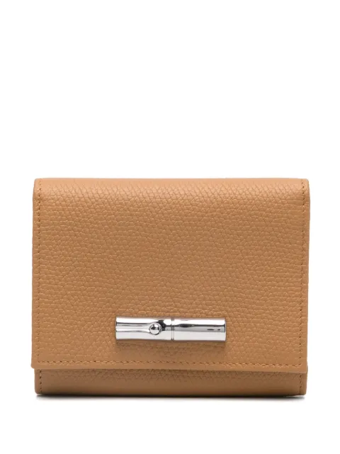 Longchamp Le Roseau wallet Brown 30021HFP371