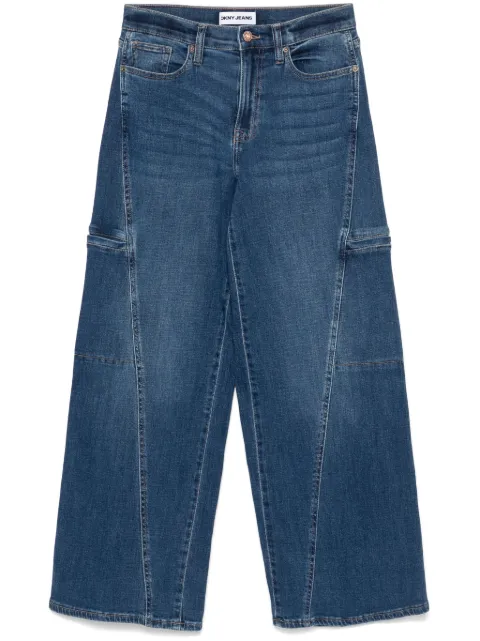 DKNY high-rise wide-leg jeans Blue DKDJ4M4045