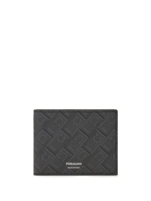Ferragamo Ferragamo monogram wallet Black 780328