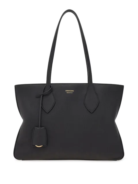 Ferragamo medium Star-shaped tote bag Black 779343