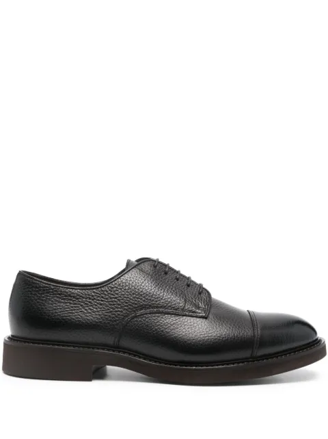 Doucal's leather derby shoes Brown DU3095VEROUF019TM02