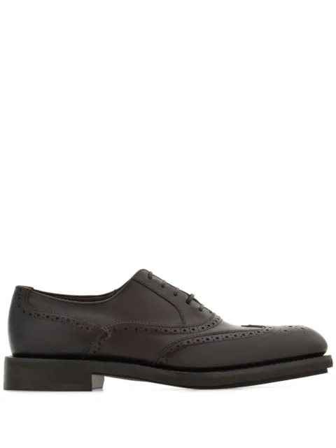 Ferragamo Tramezza oxford Brogue shoes Brown 778815