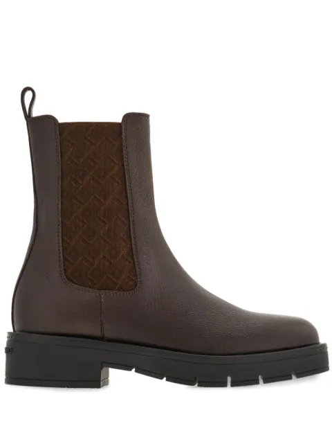 Ferragamo leather Chelsea boots Brown 779831