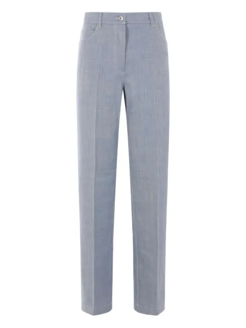 Ferragamo Five pocket trousers Blue 780835
