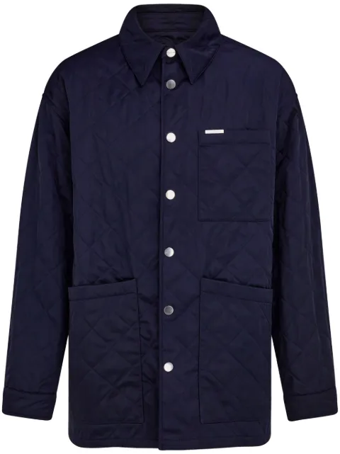 Ferragamo quilted jacket Blue 780533
