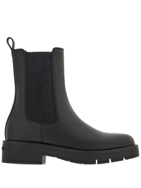Ferragamo leather Chelsea boots Black 779830