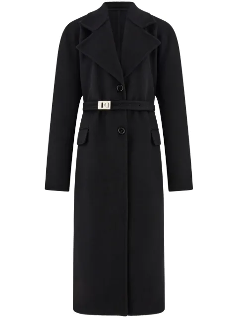 Ferragamo single breasted coat Black 780948