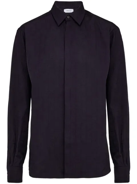 Ferragamo monogram sport shirt Blue 781866