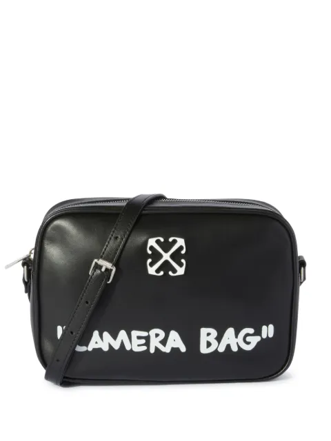 Off-White medium Jitney Quote shoulder bag Black OWNN18CC99LEA0011001