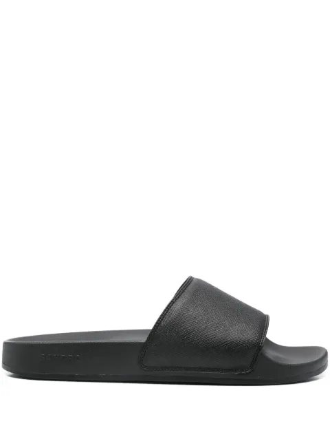 SANDRO sandals in reconstituted leather Black SHACH01243