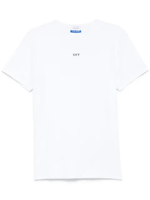 Off-White Off-stamp ribbed T-shirt OMUY007C99JER0010110
