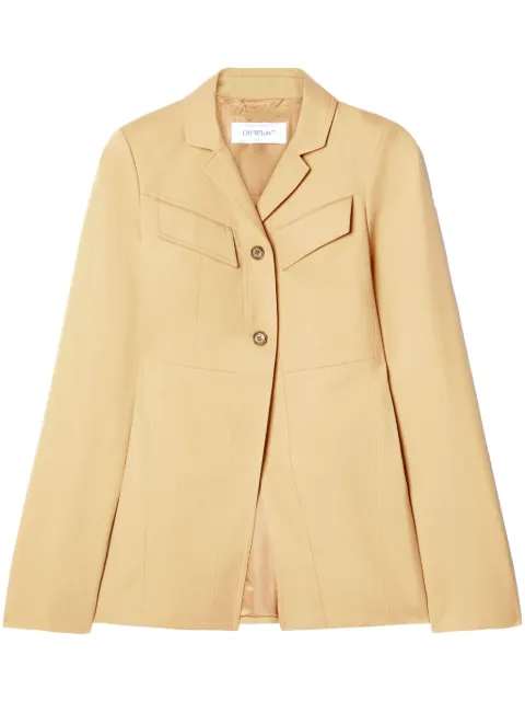 Off-White New Toybox jacket Neutrals OWEF12IS25FAB0026100