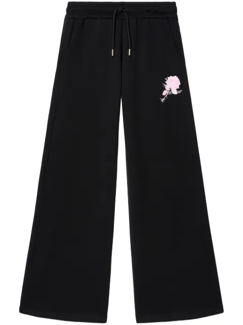 Off-White Roses Arrows track pants Black OWCH022S25FLE0011001