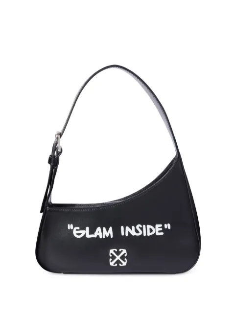 Off-White Jitney Quote shoulder bag Black OWNN18AC99LEA0011001