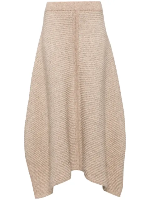 Lauren Manoogian Ottoman panel skirt Neutrals AW24B2208Y279
