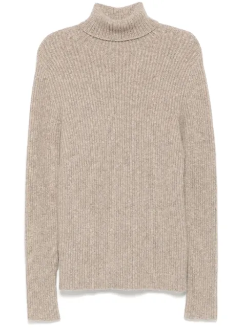 Lauren Manoogian soft rib turtleneck Neutrals AW24T2169Y209