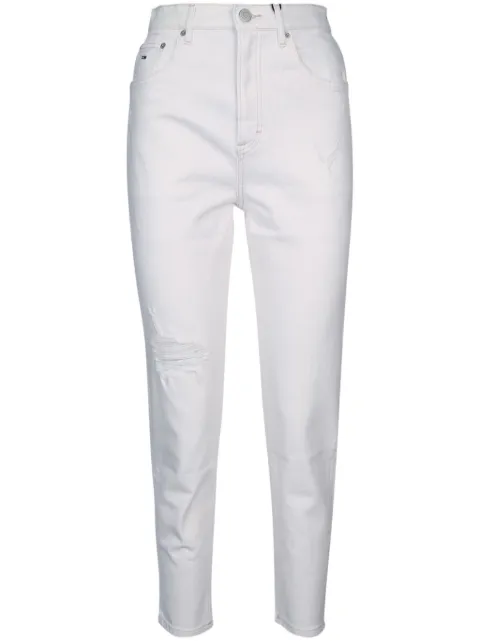 Tommy Jeans high-rise tapered jeans White DW0DW1761830