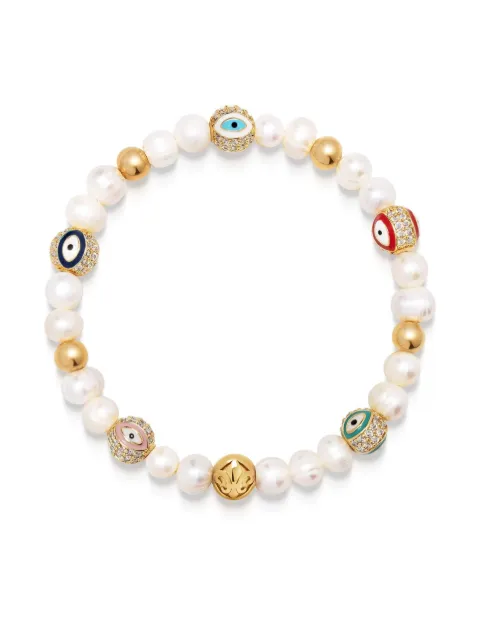 Nialaya Jewelry Evil Eye bracelet Gold WCHCO196