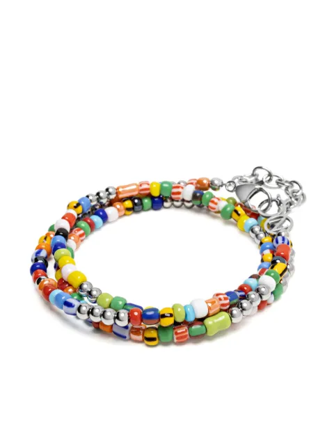 Nialaya Jewelry bead-detailing bracelet Green MCHCO679