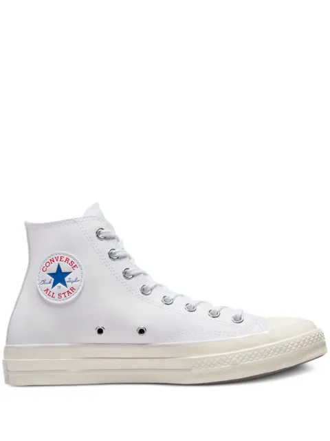 Converse Chuck 70 Leather Hi "White" sneakers White A07201C