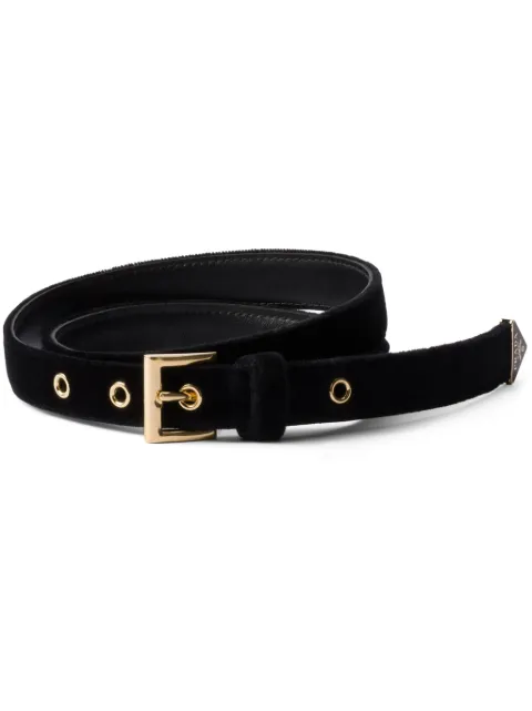 Prada velvet belt Black 1CC624068