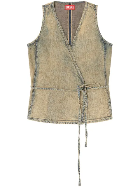 Diesel De-Vern top Blue A1710109L49
