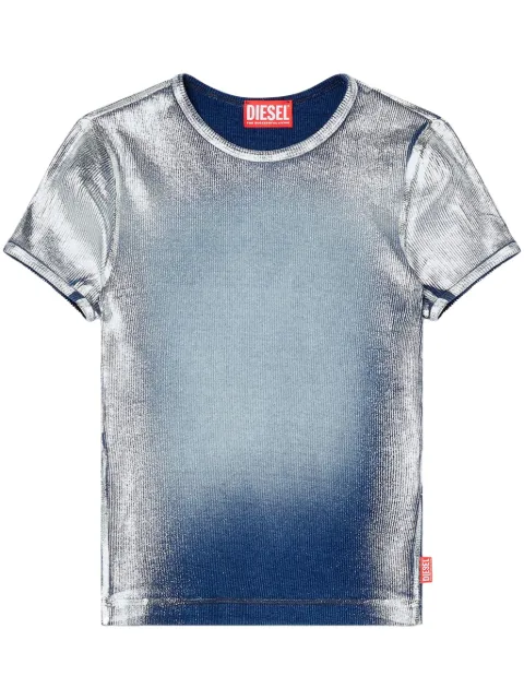 Diesel T-Ele-Long-Q1 T-shirt Blue A167710NJBH