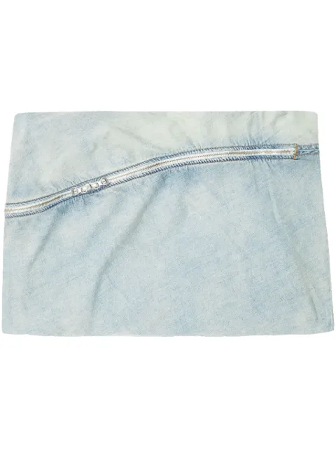 Diesel De-Clot-S1 mini skirt Blue A163150ABDD