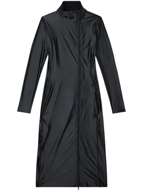 Diesel D-Silver midi dress Black A162050PKAT