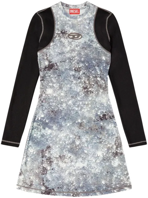 Diesel D-Vanne mini dress Blue A160920IKAI