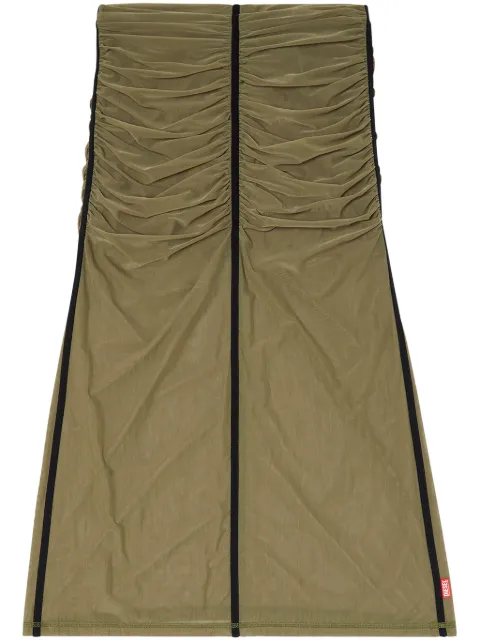 Diesel O-Ira midi skirt Green A161980BMBC