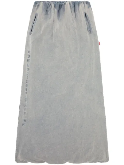 Diesel O-Reira maxi skirt Grey A160980BMBK