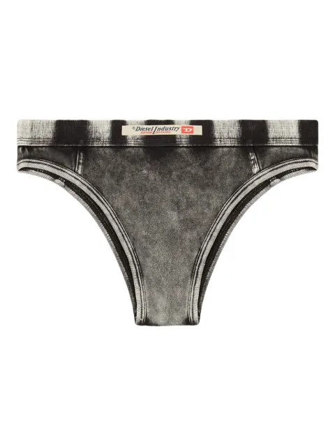 Diesel briefs in denim-effect jersey Black A175400SHAN