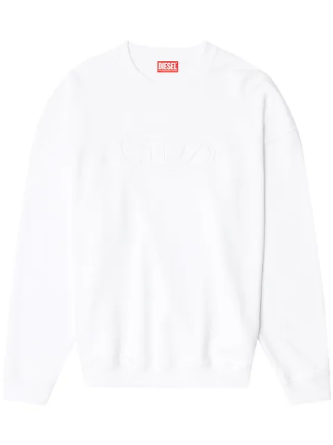 Diesel S-Mart-Bigoval sweatshirt White A037900JYYJ