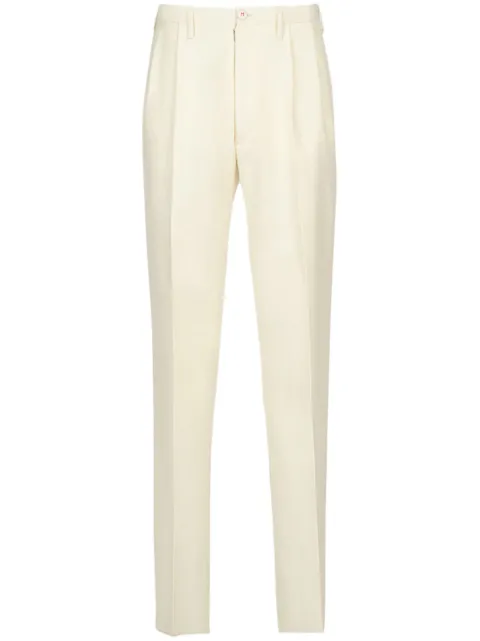 Maison Margiela pleated trousers Neutrals SI1KA0005S53902