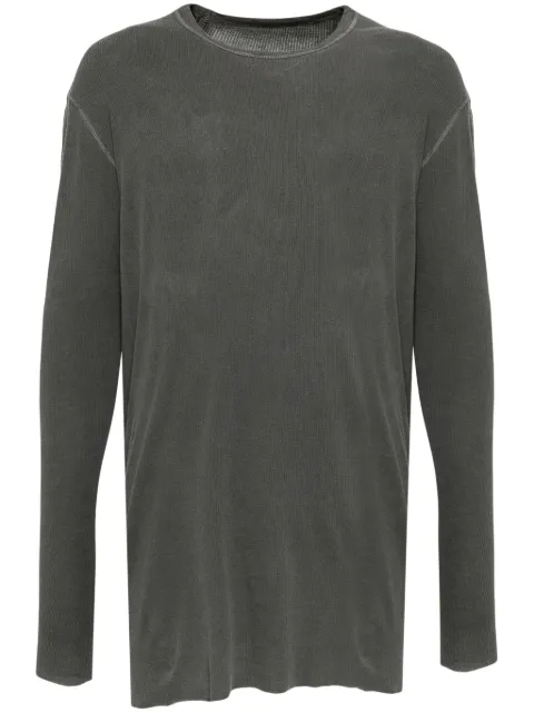 Boris Bidjan Saberi long-sleeved T-shirt Grey LS15RFFFCX00010DG