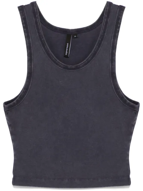 ENTIRE STUDIOS cropped tank top Blue ES2267