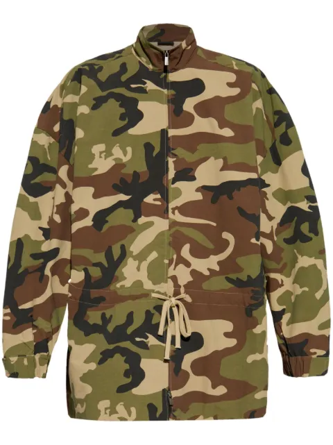 FEAR OF GOD ESSENTIALS camouflage-print jacket Green 202BT244808F