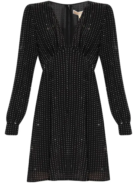 Michael Michael Kors sequin-embellished dress Black MF481V47R3