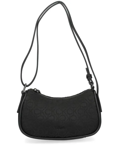Calvin Klein logo-print shoulder bag Black K60K6121510GK