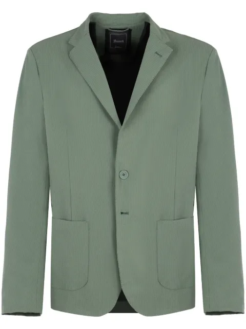 Herno single-breasted blazer Green GA00023UL