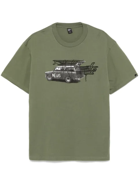 Deus Ex Machina Surwagon T-shirt Green DMF241747E