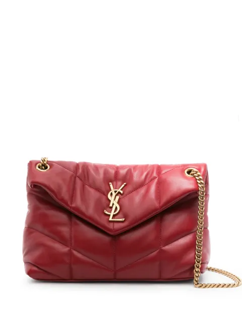 Saint Laurent small Puffer shoulder bag Red 5774761EL07