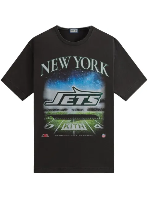 KITH x NFL '47 Jets "Vintage" T-shirt Grey KHM032860001