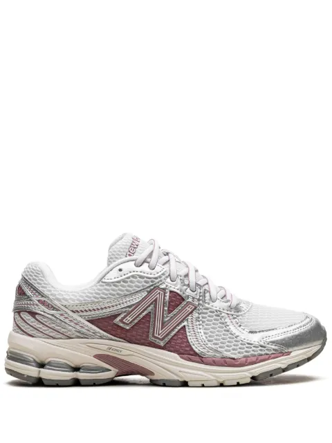 New Balance 860v2 "Northern Lights Pack - Rosewood/Metallic Silver" sneakers White ML860CC2