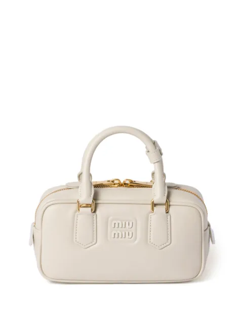 Miu Miu Arcadie tote bag White 5BB142VOONACR3